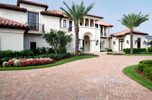 Residential Paver Driveway in Bell Acres, PA